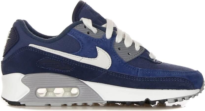 Nike Premium Lage Sneakers Obsidian Wit Marineblauw Blue Heren