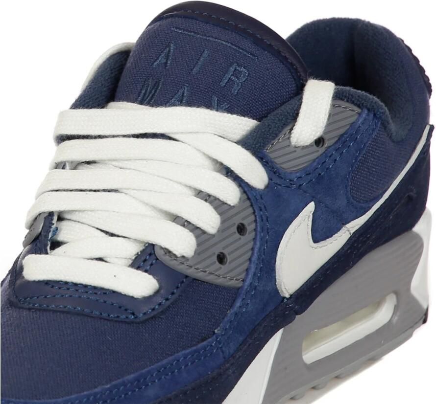 Nike Premium Lage Sneakers Obsidian Wit Marineblauw Blue Heren - Foto 2