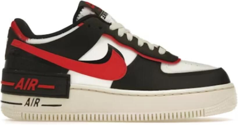 Nike Shadow Zwart Wit Rood Basketbalschoen