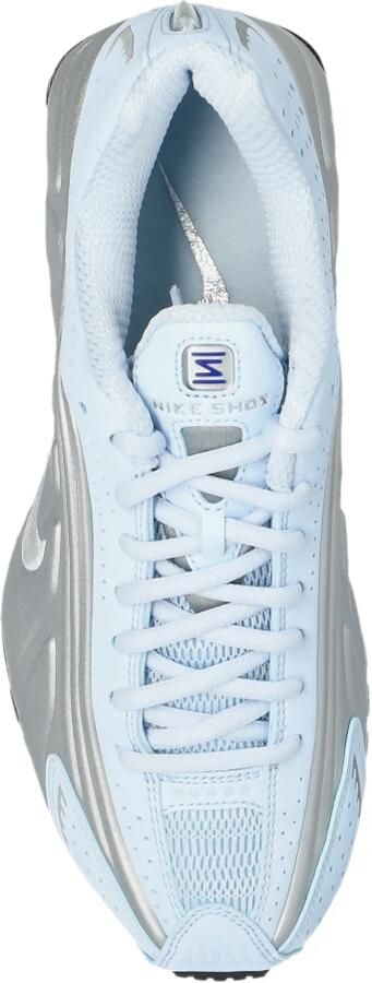 Nike Shox Sneakers Dames Blauw Mesh Synthetisch - Foto 2