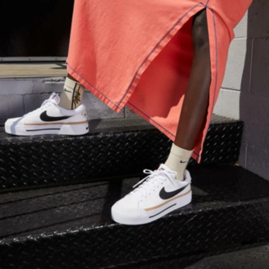 Nike Court Legacy Lift Dames Sneaker Wit Doos zonder deksel - Foto 5