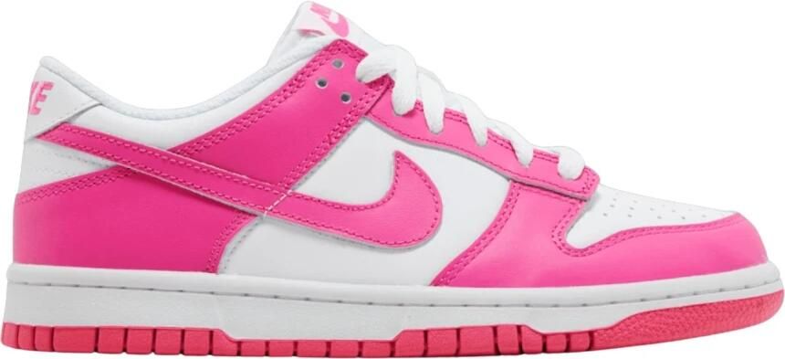 Nike Lage Sneakers Dunk Low Laser Fuchsia (GS)