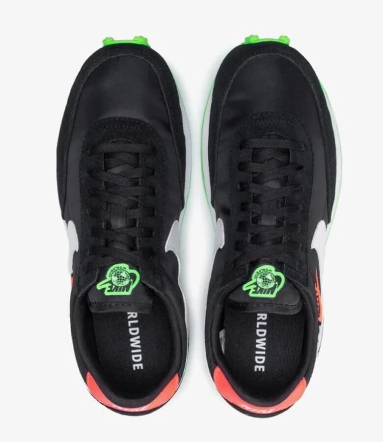 Nike Sportieve Veterschoenen Zwart Groen - Foto 2