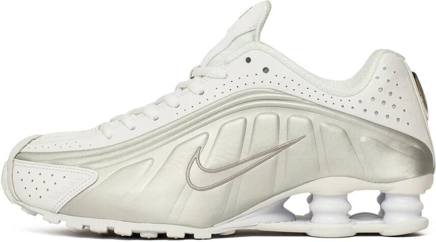 Nike Lage Sneakers Shox R4 White Metallic Silver (2019 2024) - Foto 3