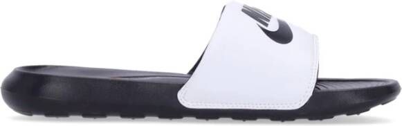 Nike Victori One Slide Mix Heren Slippers en Sandalen White Mesh Synthetisch Foot Locker
