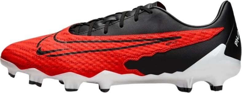 Nike Phantom GX Academy Fg Mg Voetbalschoenen Senior Zwart Rood Red Heren