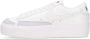 Nike Platform Sneaker met Zeil Ontwerp White Dames - Thumbnail 1