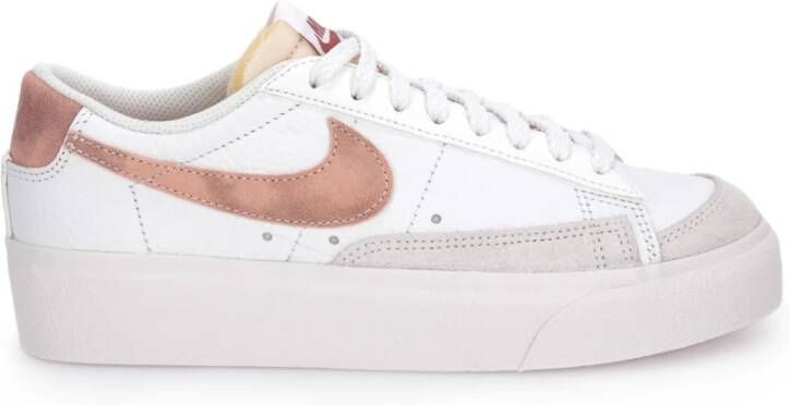 Nike Platform Summit Sneakers Wit Heren