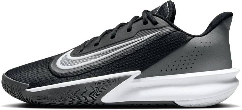 Nike Precision 7 Heren Schoenen Zwart Maat: 42.5 Mesh Synthetisch Foot Locker