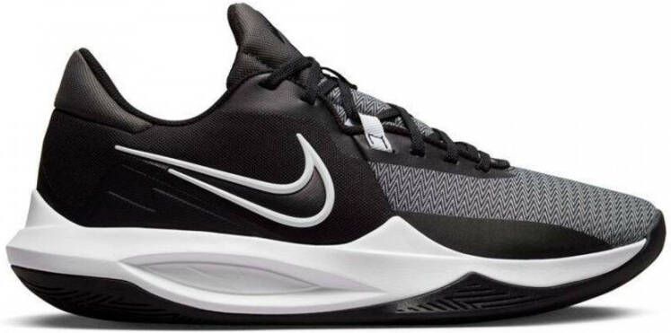 Nike Precision 6 Basketbal Schoenen Black White Iron Grey White Heren - Foto 6