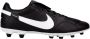 Nike Premier 3 low top voetbalschoenen (stevige ondergrond) Zwart - Thumbnail 1