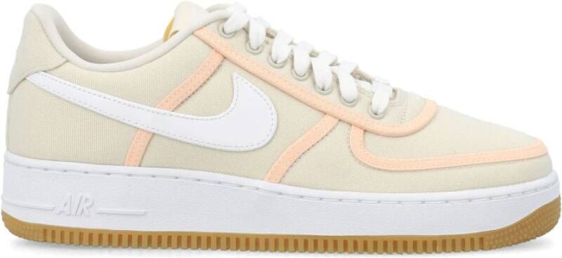 Nike Premium Air Force 1 Sneakers Vrouwen Beige Dames