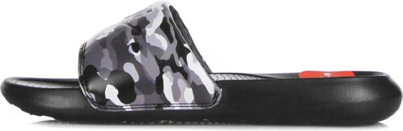 Nike Victori One Slide Print Heren Slippers en Sandalen Black Mesh Synthetisch Foot Locker - Foto 3