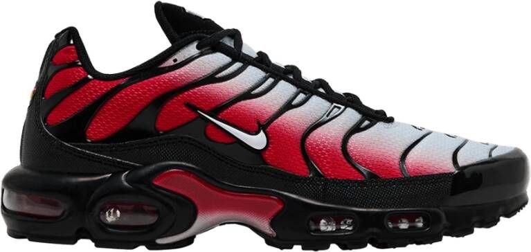 Nike Sneakers Air Max Plus Pure Platinum University Red Black White