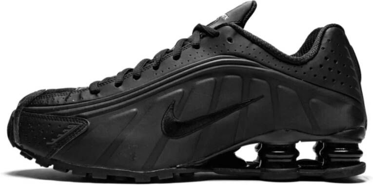 Nike Shox R4 Heren Schoenen Black Textil Synthetisch Foot Locker