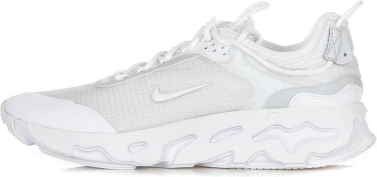 Nike React Live Lage Sneaker Wit Wit Pure Platinum White Heren