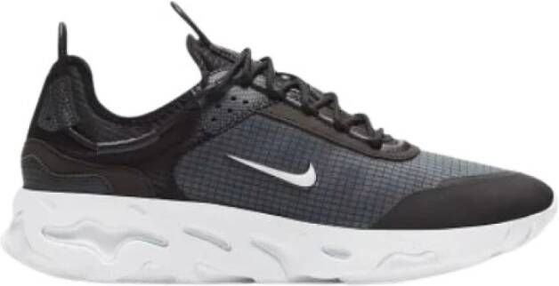 Nike React Live Heren Schoenen Black Synthetisch Leer