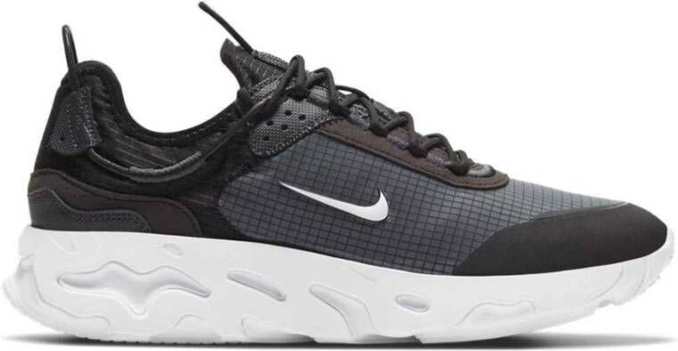 Nike React Live Heren Schoenen Black Synthetisch Leer
