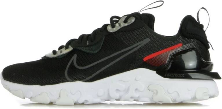 Nike React Vision Lage Sneaker Black Heren