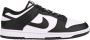 Nike Retro Dunk Low Leren Sneakers White Heren - Thumbnail 1