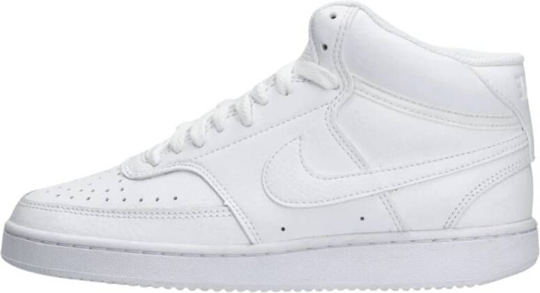 Nike Stijlvolle en Comfortabele Court Vision Mid Sneakers Wit Dames - Foto 6