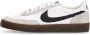 Nike Retro Leren Tennisschoen Wit Zwart White Heren - Thumbnail 1