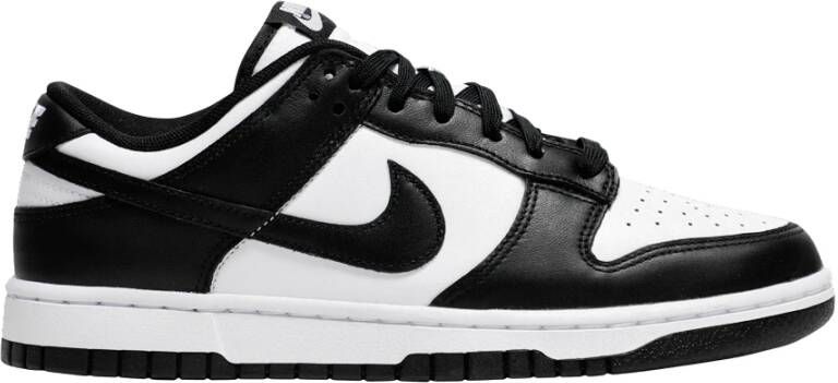 Nike Sneakers Dunk Low Retro White Black Panda