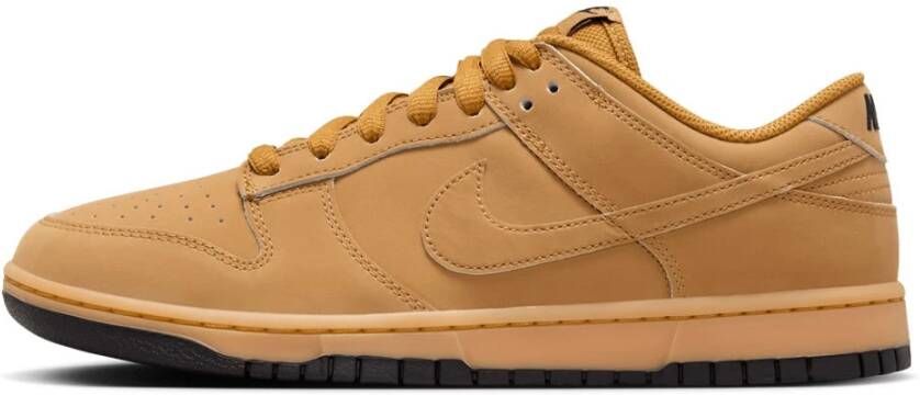 Nike Dunk Heren Schoenen Tarwe Maat: 44.5 Leer Foot Locker
