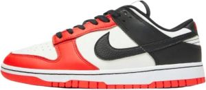 Nike Sneakers dunk low nba 75e verjaardag Chicago Bulls Rood Unisex