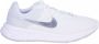 Nike Revolution 6 Next Nature Hardloopschoenen Sportschoenen Wit Zilver Vrouwen - Thumbnail 2