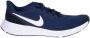 Nike Revolution 5 Hardloopschoenen voor heren(straat) Blauw - Thumbnail 15