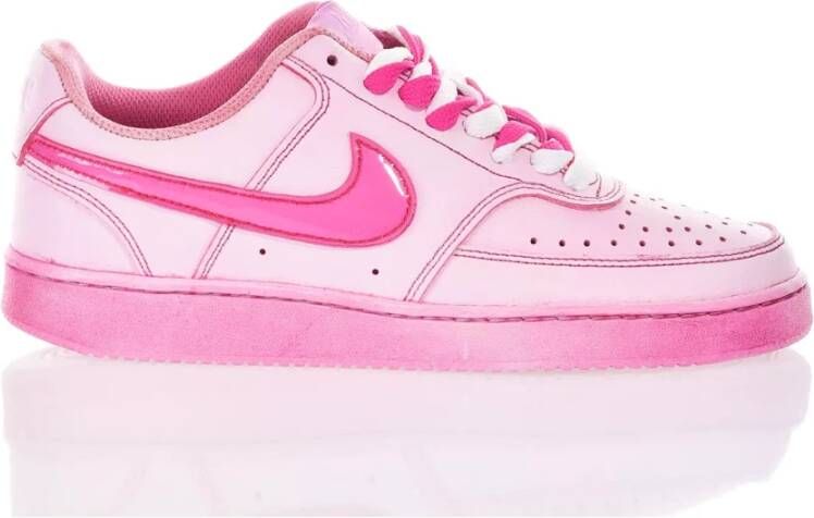 Nike Roze Aangepaste Sneakers Damesschoenen Pink Dames
