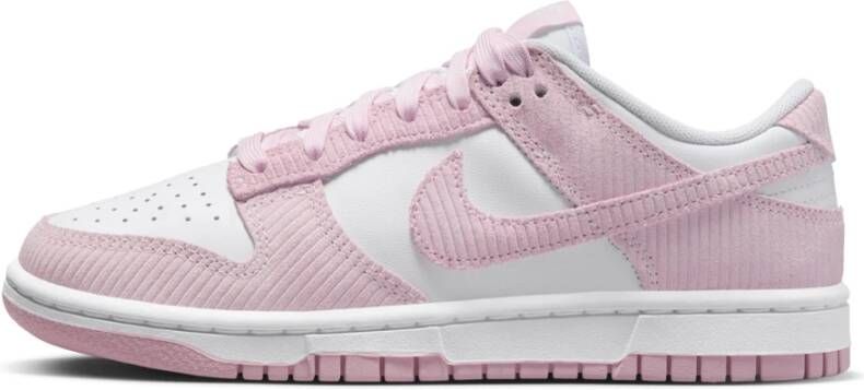 Nike Sneakers Dunk Low Pink Corduroy