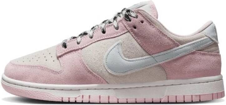 Nike Roze Schuim Lage Sneakers Roze Dames