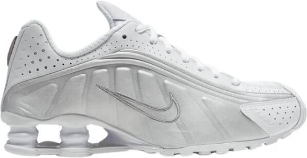 Nike Ruimtegeïnspireerde Shox R4 Sneakers White Heren