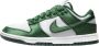 Nike Blauwe Airbrush Lage Satijnen Sneaker Green Dames - Thumbnail 1