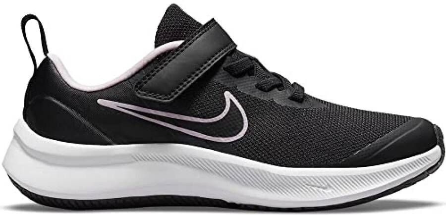 Nike Star Runner 3 Sportschoenen Kleuters Zwart Grijs Wit