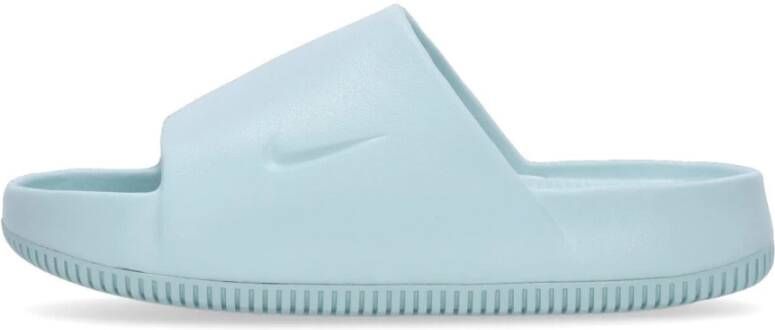 Nike Schuimslipper met Swoosh-logo Blue Unisex