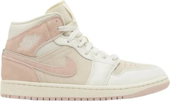 Nike Hoge Sneakers Jordan 1 Mid SE Seersucker (Women's)