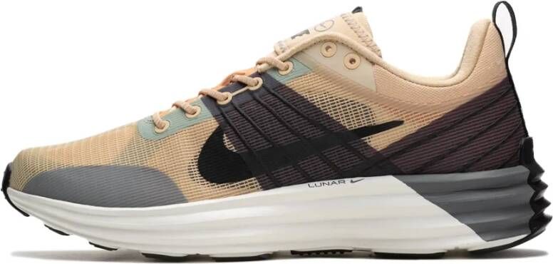 Nike Sesame Smoke Grey Lichtgewicht Sneakers