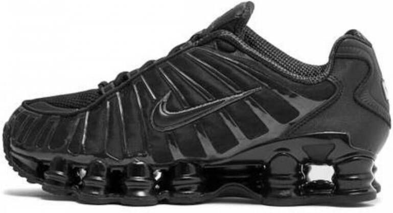 Nike Shox Heren Schoenen Zwart Maat: 40.5 Synthetisch Textil Foot Locker