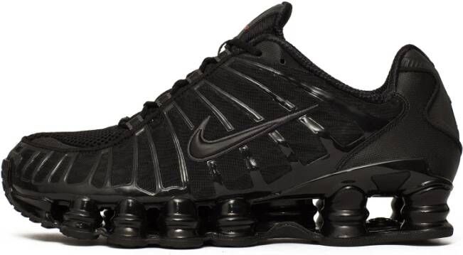 Nike Shox Heren Schoenen Zwart Maat: 40.5 Synthetisch Textil Foot Locker