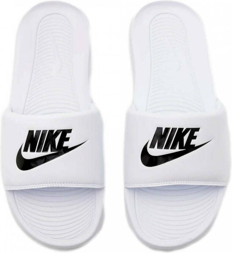 Nike Victori One Slide Sandalen Schoenen white black white maat: 47.5 beschikbare maaten:40 41 44 45 46 47.5 - Foto 17