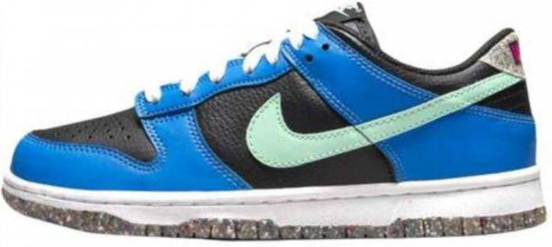 Nike Dunk Low Crater Blue Black (GS) DR0165-001 ZWART Schoenen - Foto 4