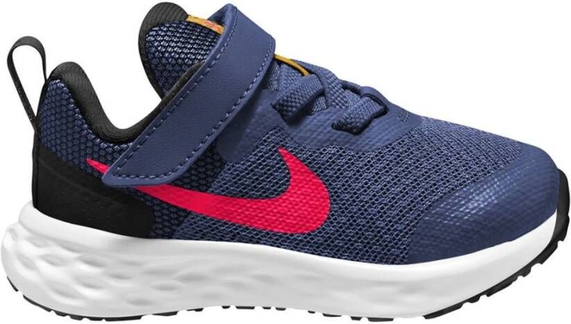 Nike Revolution 6 Marineblauw Sneakers Klittenband