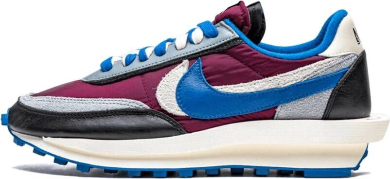 Nike Ld Waffle Sacai Undercoveright Maroon Team Royal Shoes Blauw - Foto 2