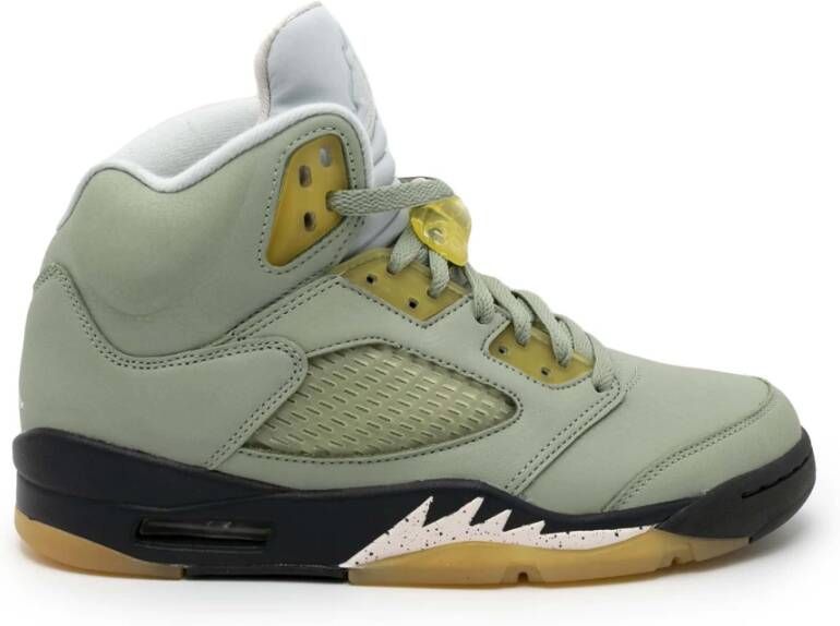 Jordan Air 5 Retro Jade Horizon Desert Sand Light Silver Schoenmaat 42 1 2 Sneakers DC7501 300 - Foto 4