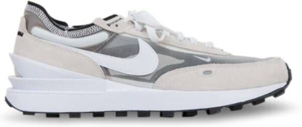 Nike Waffle One Fashion sneakers Schoenen summit white white black orange maat: 47.5 beschikbare maaten:47.5