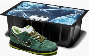 Nike Dunk Sneakers Nike Groen Heren