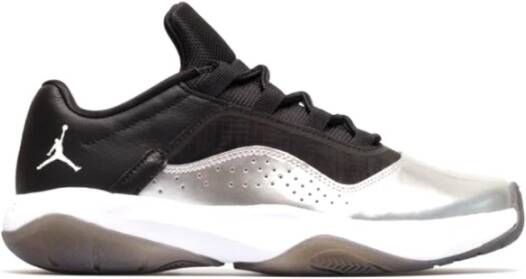 Jordan Wmns Air 11 Cmft Low Black Metallic Silver-White-Sail